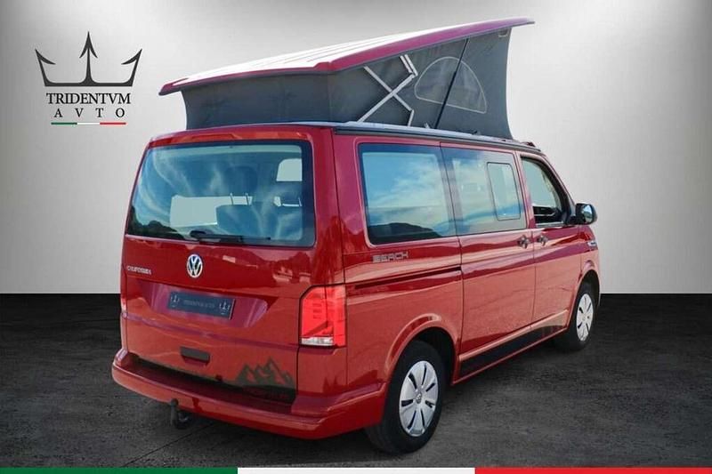 Usata VW California Beach 110 CV (80 kW) 2022 Rosso Furgone
