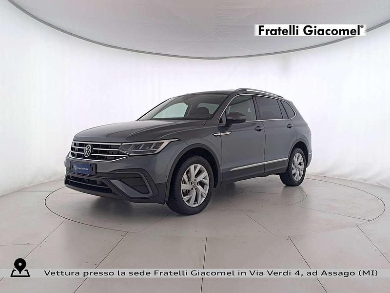 Usata VW Tiguan Allspace Life 150 CV (110 kW) 2022 2r platinum grey metallizzato SUV