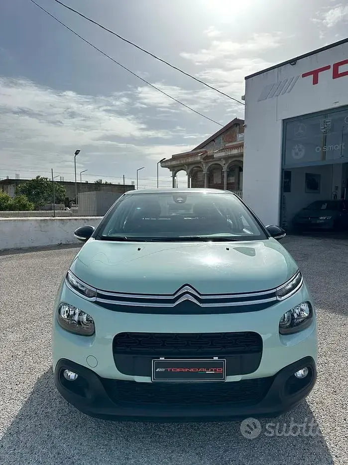 Usata Citroën C3 Feel 83 CV (61 kW) 2020 Verde Utilitaria