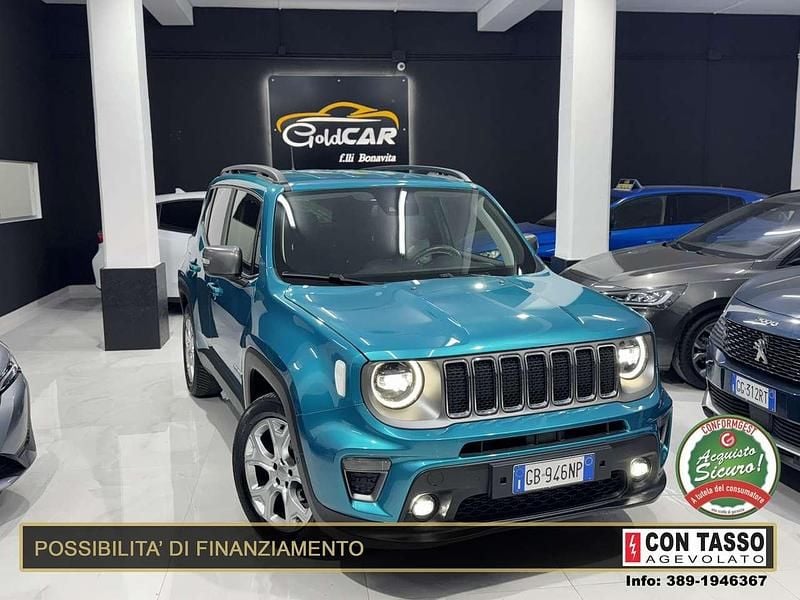 Blu Usata 2020 Jeep Renegade Limited SUV | 15.500 € (Buon prezzo) - Immagine 1/4