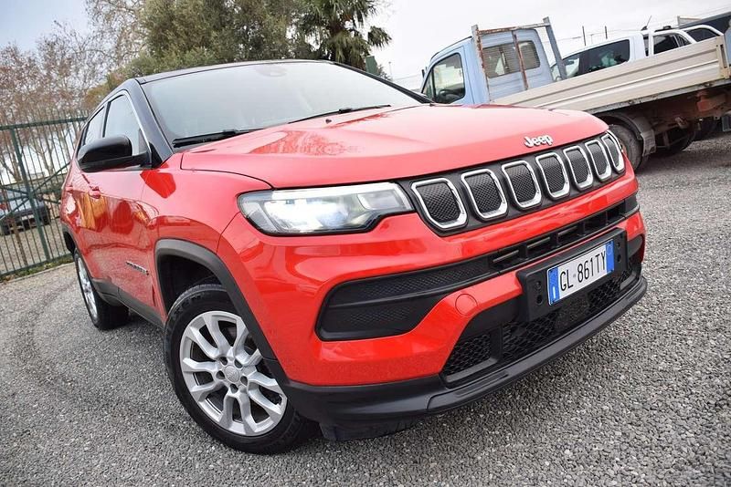 Usata Jeep Compass Longitude 131 CV (96 kW) 2022 Rosso SUV