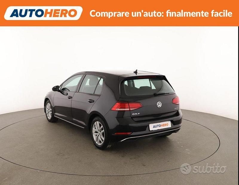 Usata VW Golf VII Business 131 CV (96 kW) 2019 Nero Berlina
