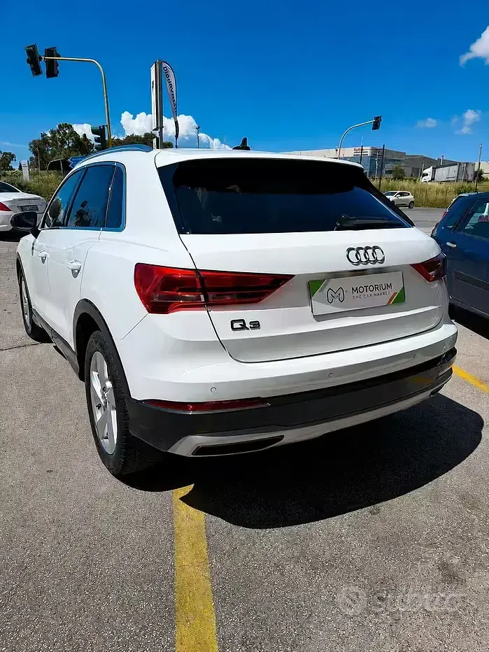 Usata Audi Q3 Comfort 150 CV (110 kW) 2020 Bianco SUV