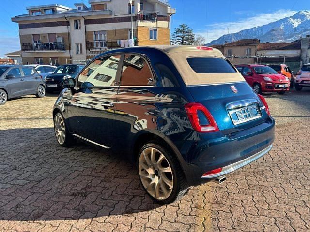 Usata Fiat 500C Dolcevita 69 CV (50 kW) 2021 Blu Cabrio