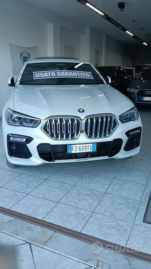 Usata BMW X6 M Sport 265 CV (194 kW) 2020 Bianco SUV