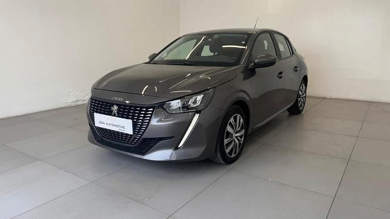 Usata Peugeot 208 Active 101 CV (74 kW) 2021 Giallo Utilitaria