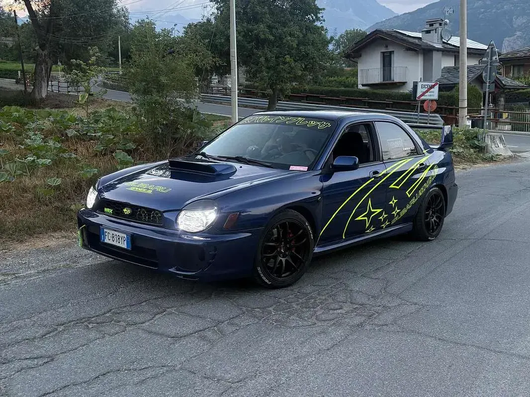 Usata Subaru Impreza 218 CV (160 kW) 2003 Blu/azzurro Station wagon
