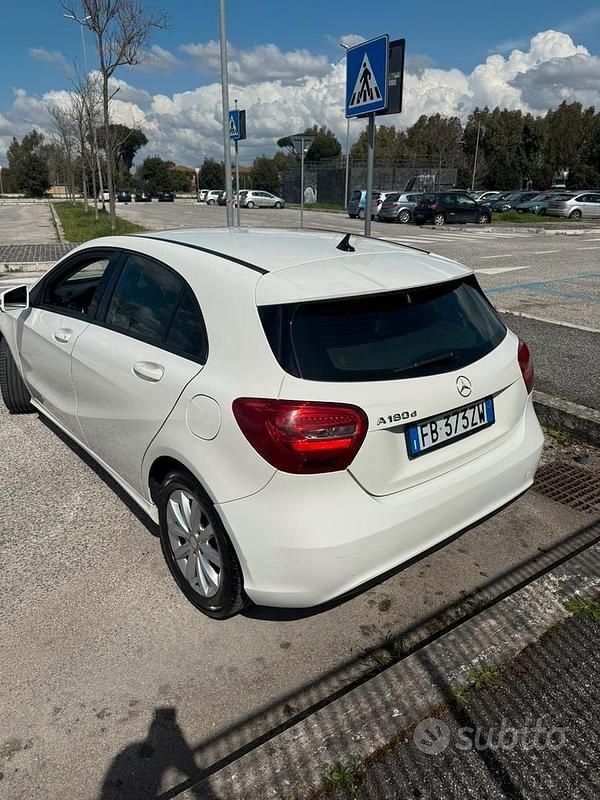 Usata Mercedes A180 2016 Bianco Berlina