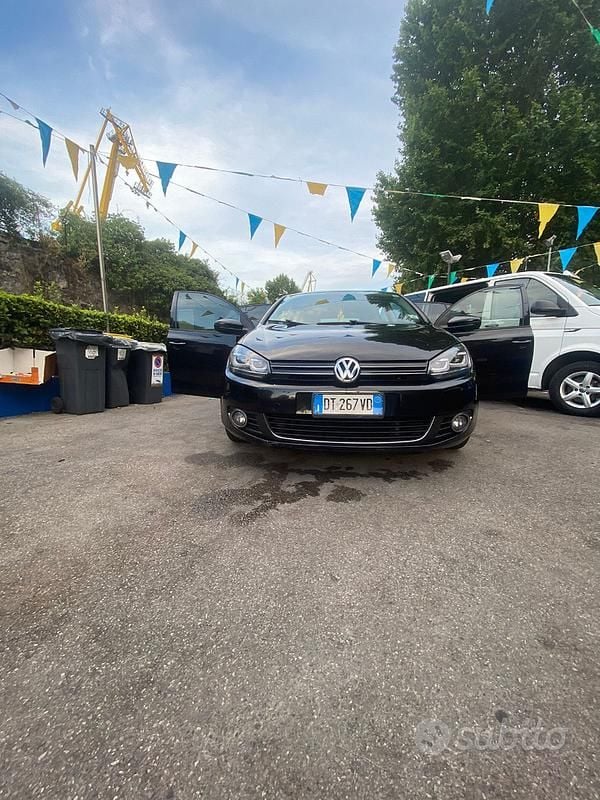 Usata VW Golf VI Highline 140 CV (102 kW) 2009 Nero Utilitaria