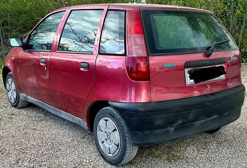 Usata Fiat Punto 1998 Rosso Utilitaria
