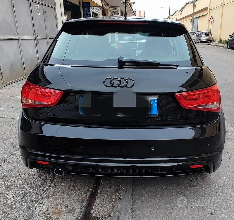 Usata Audi A1 90 CV (66 kW) 2014 Nero Utilitaria