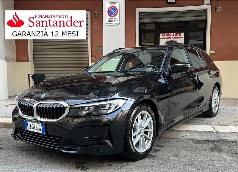 Nero Usata 2022 BMW 318 Sport Line Station wagon | 21.999 € (Cara) - Immagine 1/4