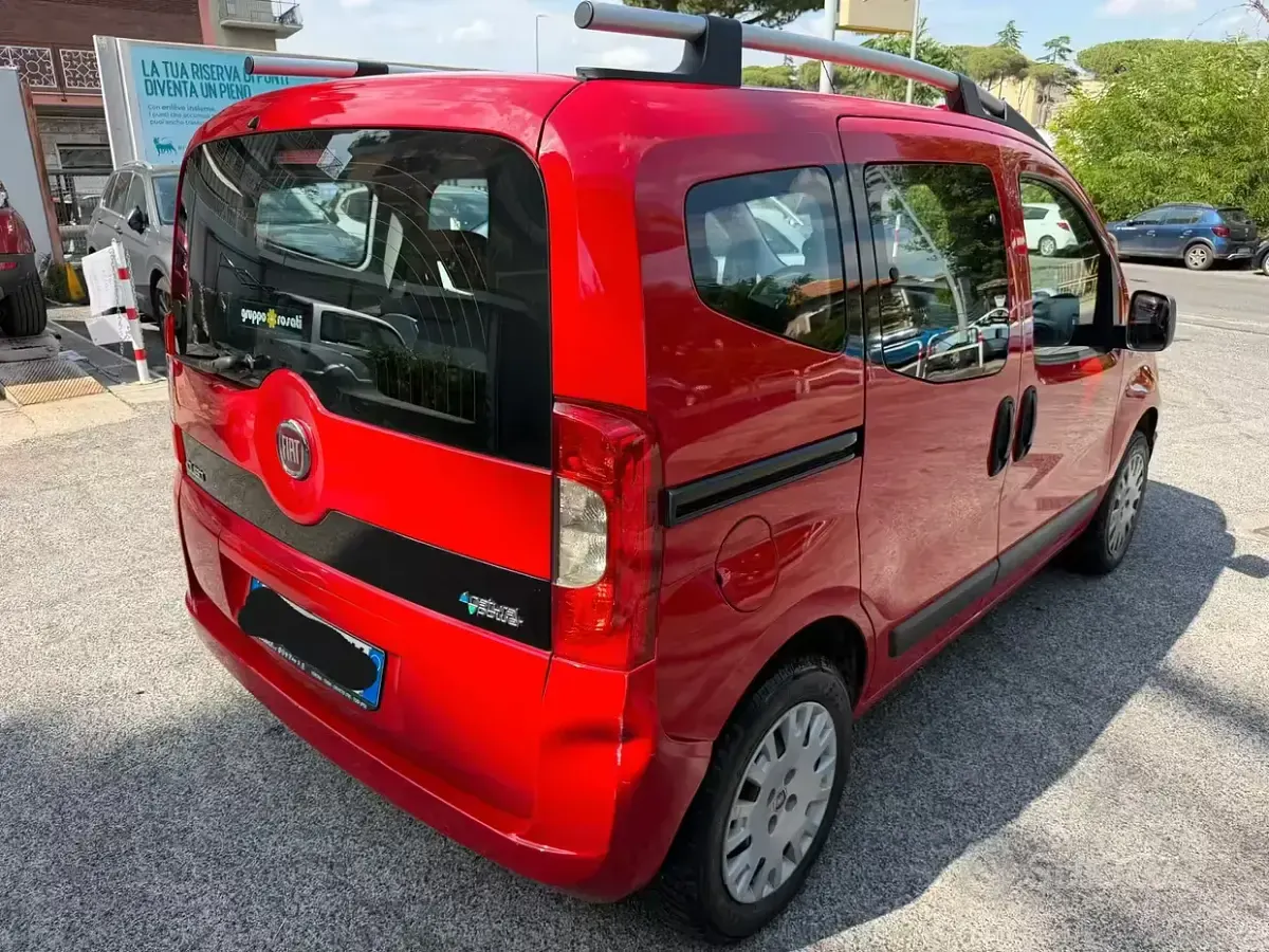 Usata Fiat Qubo Active 70 CV (51 kW) 2013 Rosso Monovolume