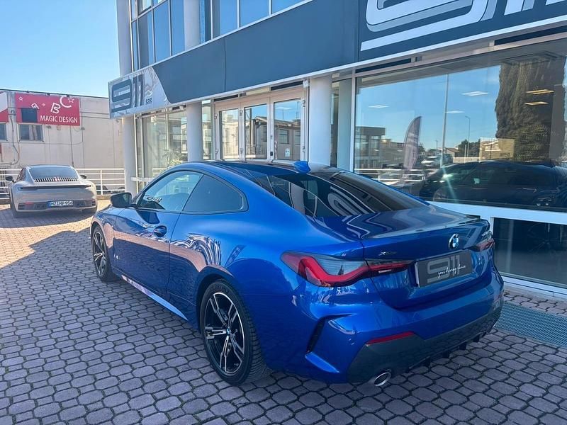 Usata BMW 420 Coupé M Sport 190 CV (139 kW) 2021 Blu Coupé