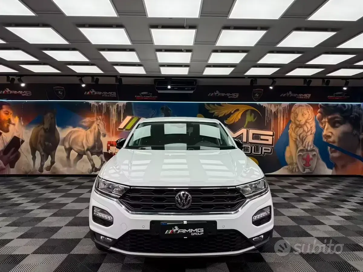 Usata VW T-Roc Style 116 CV (85 kW) 2020 Bianco SUV