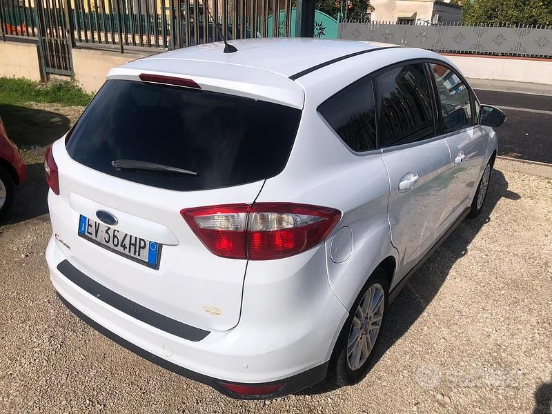 Usata Ford C-MAX 115 CV (84 kW) 2014 Bianco Monovolume