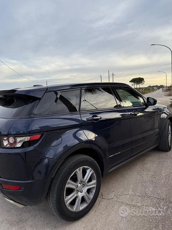 Usata Land Rover Range Rover evoque 190 CV (139 kW) 2013 Blu SUV