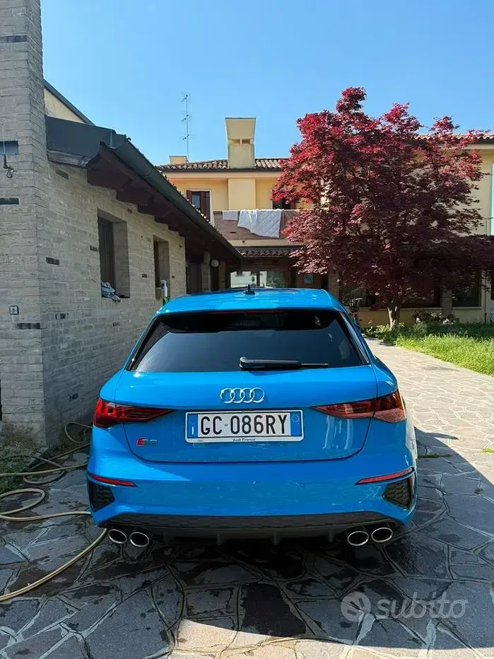 Usata Audi S3 310 CV (228 kW) 2020 Blu Berlina