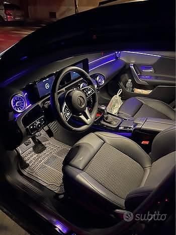 Usata Mercedes A200 163 CV (119 kW) 2019 Nero Berlina