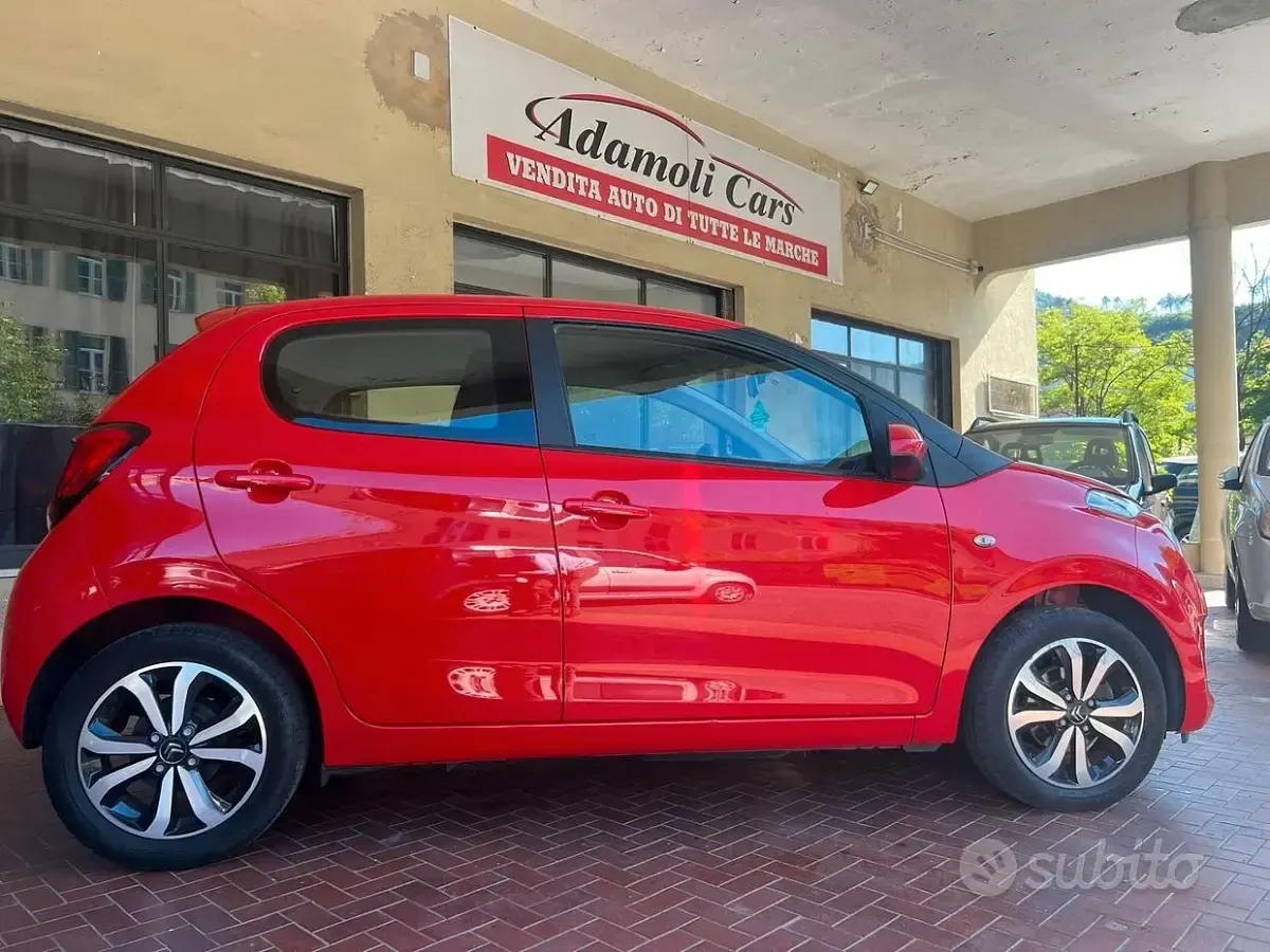 Usata Citroën C1 Shine 72 CV (52 kW) 2021 Rosso Utilitaria
