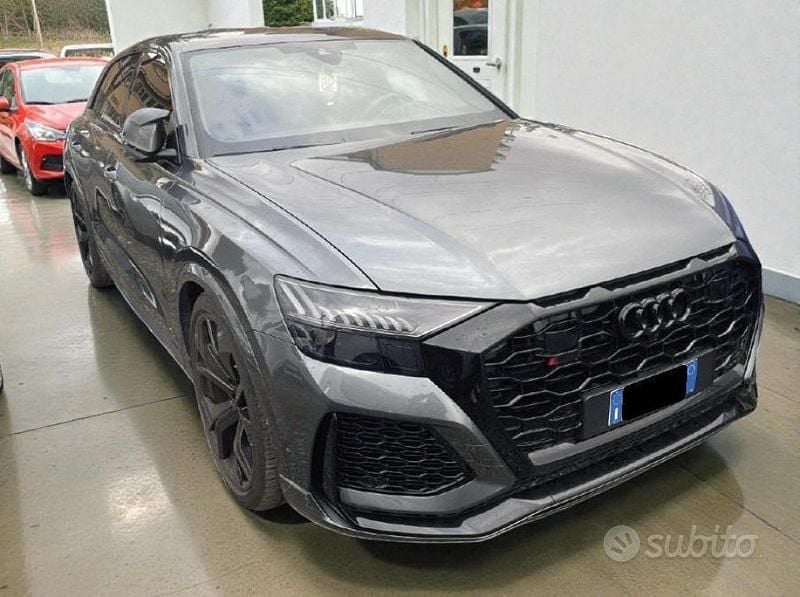 Usata Audi RS Q8 Ambiente 600 CV (441 kW) 2022 Grigio scuro SUV