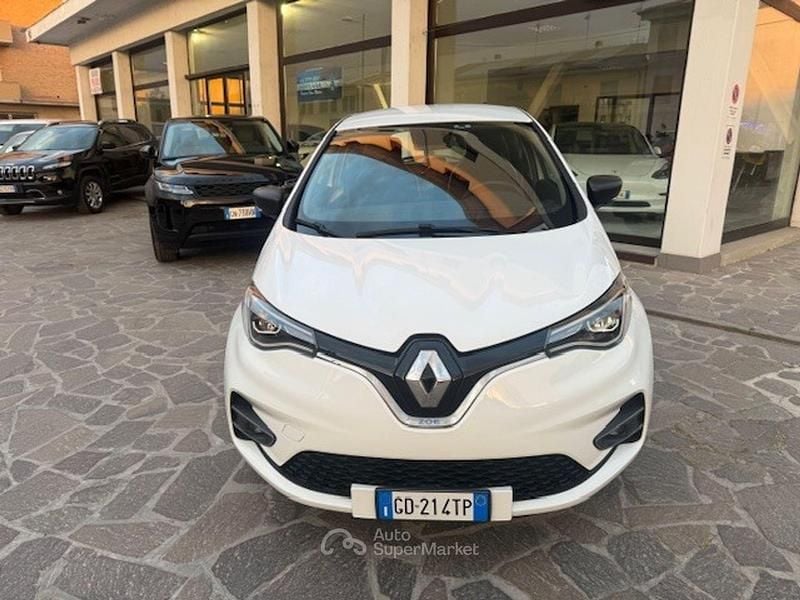 Usata Renault Zoe Life 50 kW (69 CV) 2020 Bianco Utilitaria