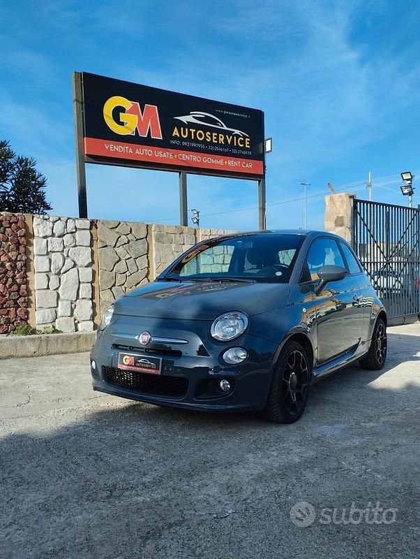 Usata Fiat 500S 95 CV (69 kW) 2015 Grigio Utilitaria