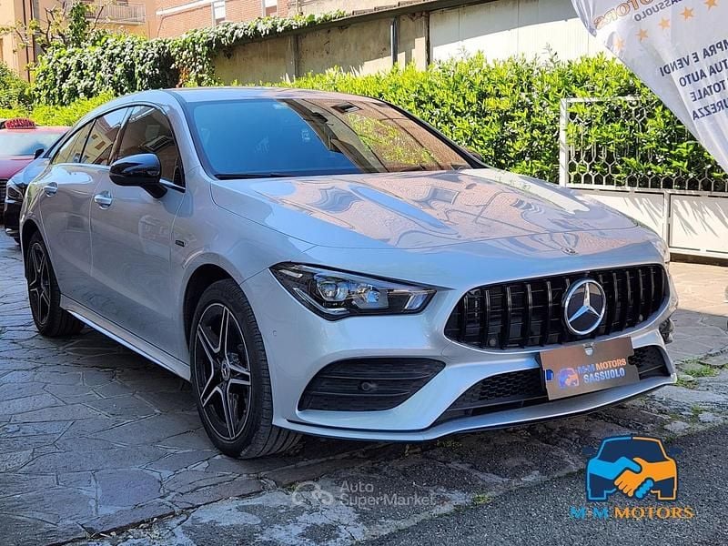 Usata Mercedes CLA250e Premium 160 CV (117 kW) 2021 Grigio Coupé