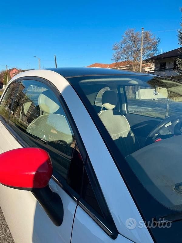 Usata Fiat 500 Lounge 95 CV (69 kW) 2013 Bianco Utilitaria