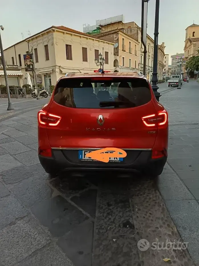 Usata Renault Kadjar 110 CV (80 kW) 2015 Rosso SUV