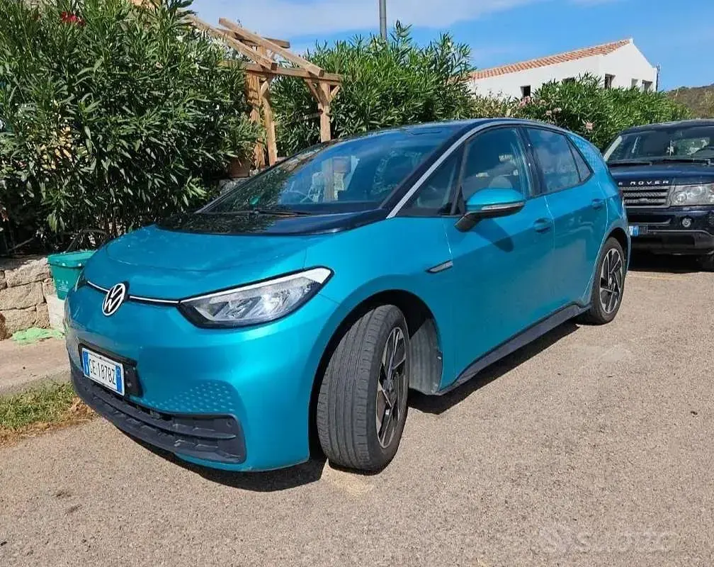 Usata VW ID.3 Pure 69 kW (95 CV) 2021 Verde Utilitaria
