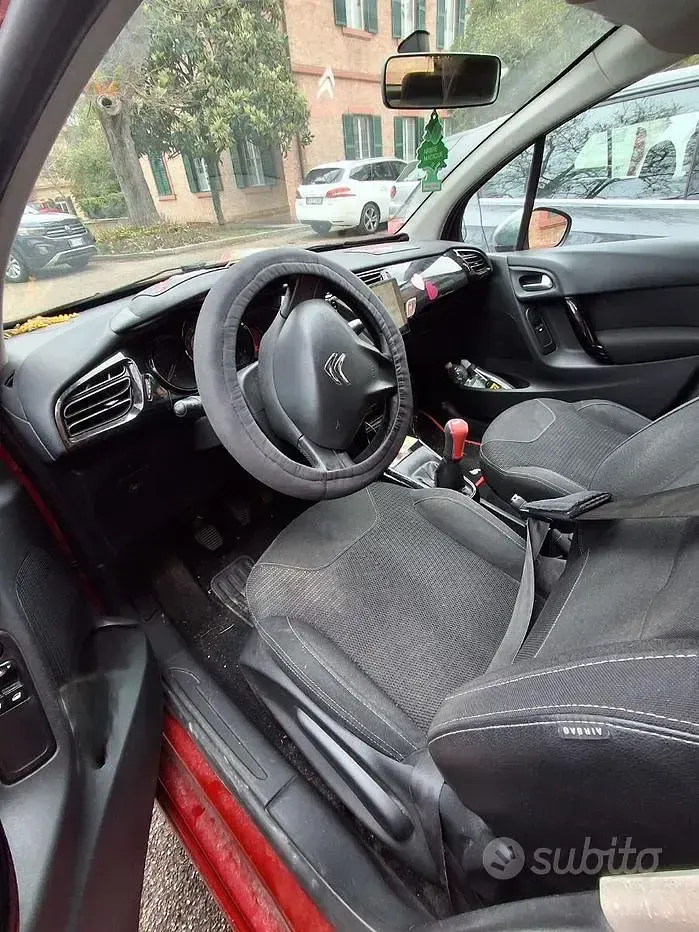 Usata Citroën C3 95 CV (69 kW) 2013 Rosso Utilitaria
