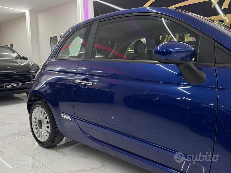 Usata Fiat 500 Lounge 69 CV (50 kW) 2010 Blu Berlina