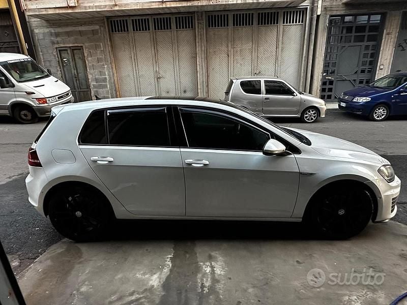 Usata VW Golf VII GTD 184 CV (135 kW) 2015 Bianco Berlina
