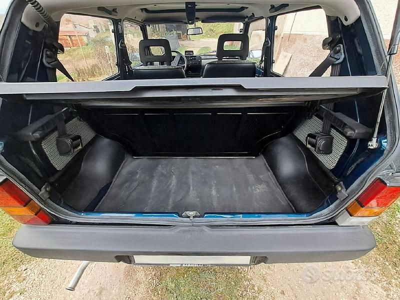 Usata Fiat Panda 1992 Blu Cabrio