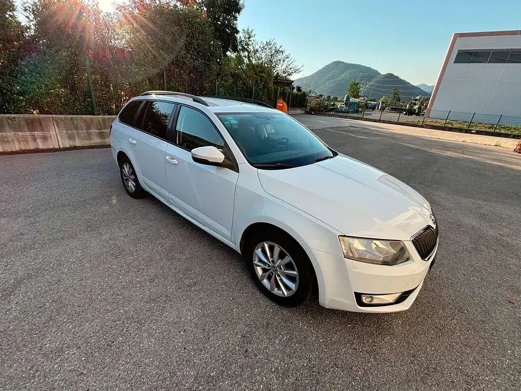 Usata Skoda Octavia Ambition 110 CV (80 kW) 2016 Bianco Station wagon