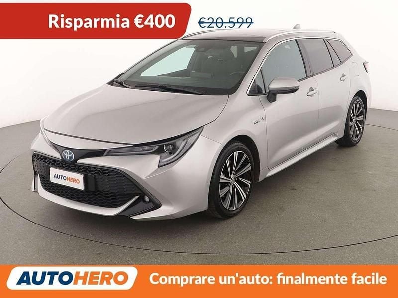 Usata Toyota Corolla Style 153 CV (112 kW) 2020 Argento Station wagon