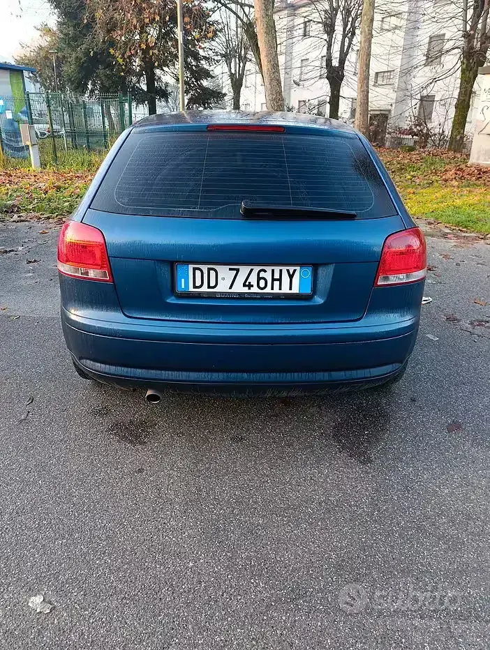 Usata Audi A3 Ambition 115 CV (84 kW) 2007 Bluazzurro Utilitaria