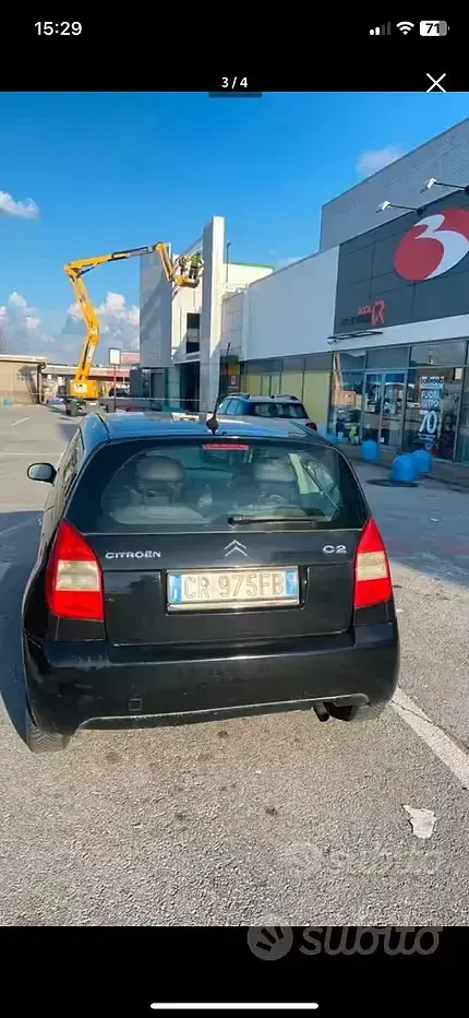 Usata Citroën C2 60 CV (44 kW) 2004 Nero Utilitaria