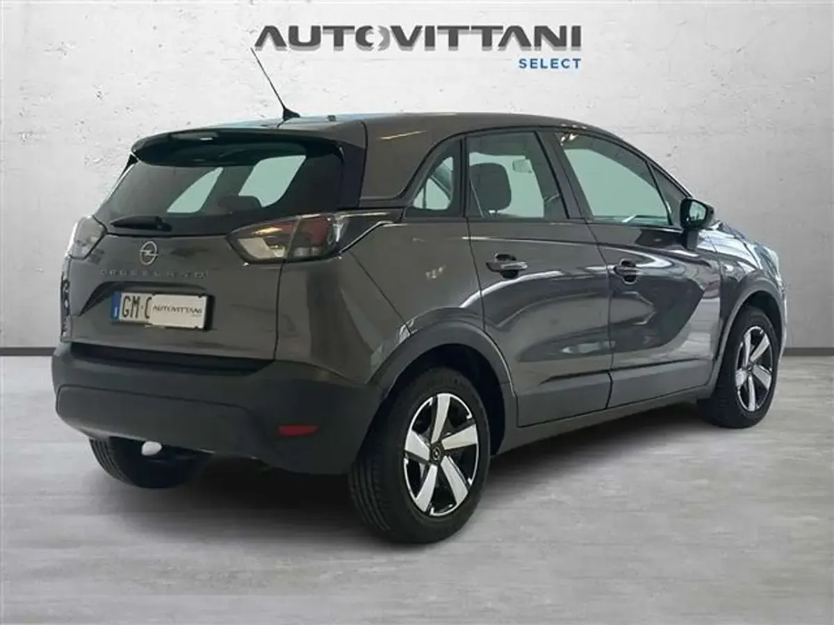 Usata Opel Crossland Edition 110 CV (80 kW) 2023 Grigio scuro SUV