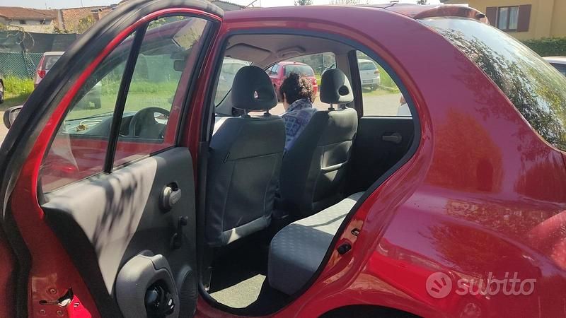 Usata Nissan Micra 60 CV (44 kW) 2003 Rosso Berlina