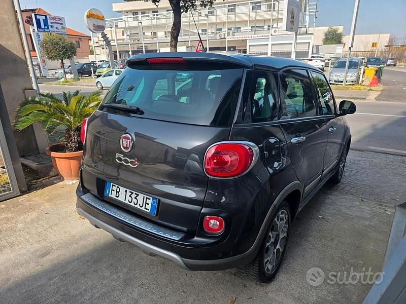 Usata Fiat 500L Trekking 85 CV (62 kW) 2015 Nero Monovolume