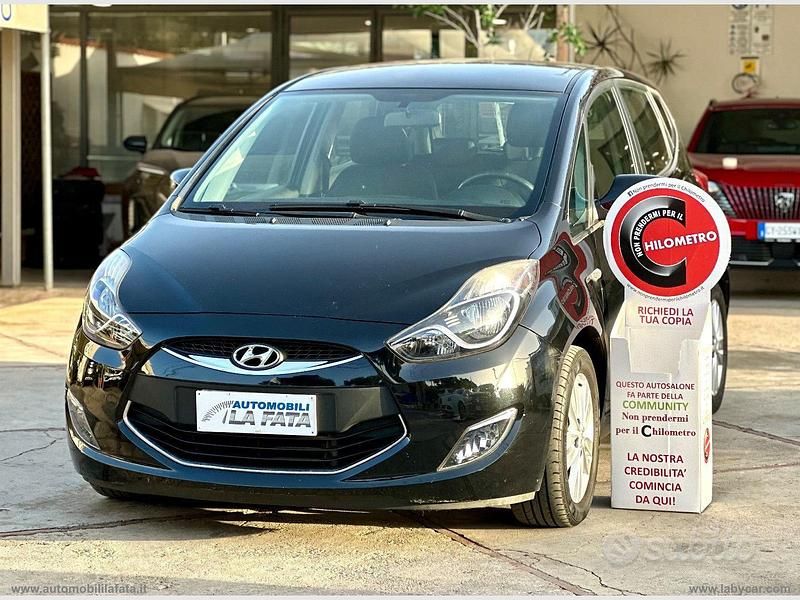 Usata Hyundai ix20 Comfort 90 CV (66 kW) 2012 Nero Utilitaria