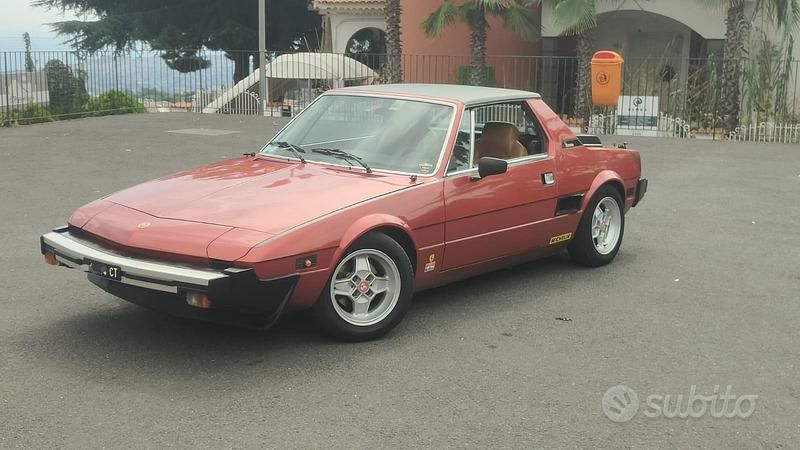 Usata Fiat X 1/9 85 CV (62 kW) 1982 Rosso Cabrio