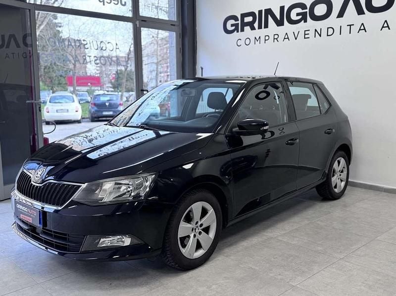 Usata Skoda Fabia Ambition 75 CV (55 kW) 2015 Nero Berlina