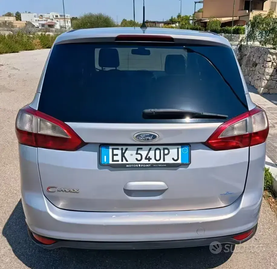 Usata Ford Grand C-Max 105 CV (77 kW) 2011 Grigio Monovolume