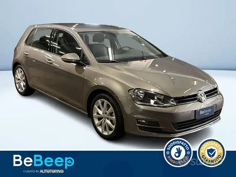 Usata VW Golf VII Highline 125 CV (91 kW) 2016 Grigio metallizzato Berlina