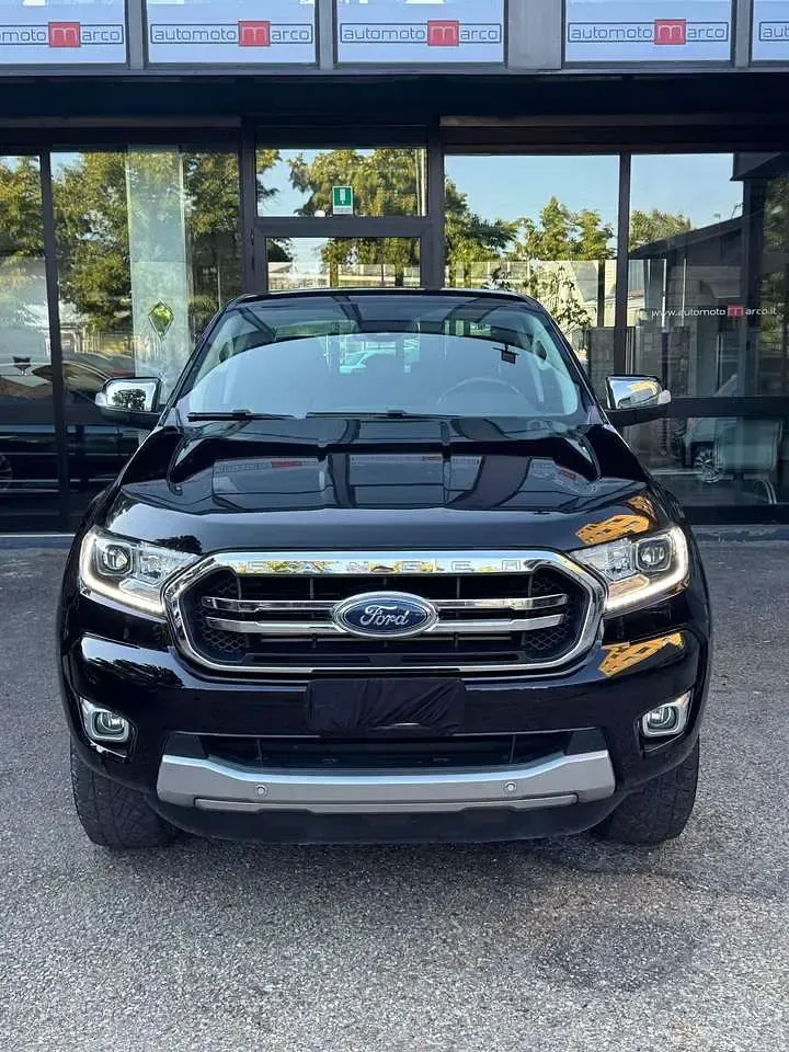 Usata Ford Ranger Limited 170 CV (125 kW) 2021 Nero Pick-up