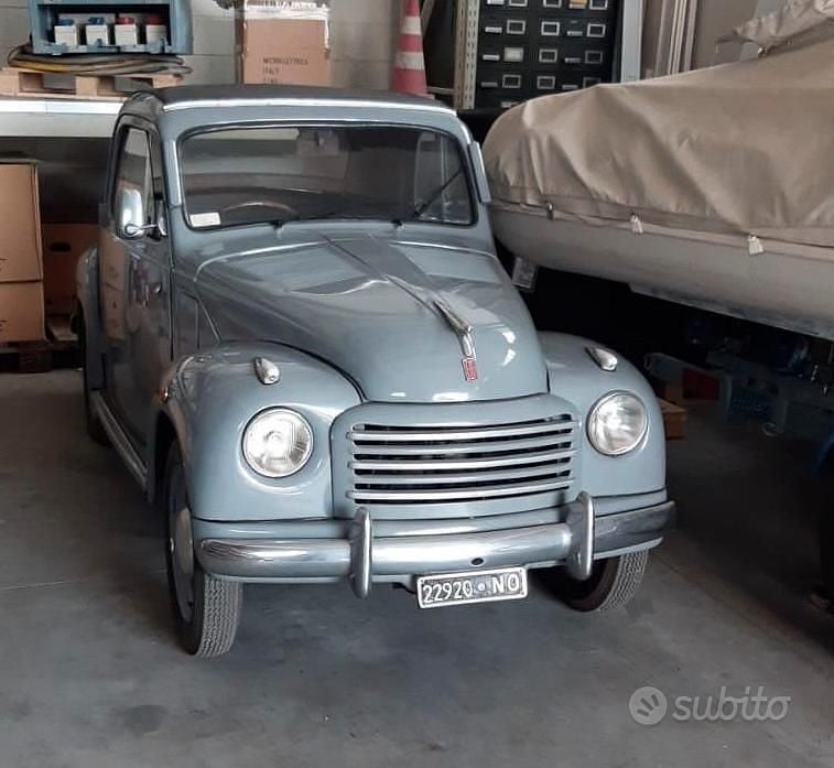 Usata Fiat Topolino 13 kW (18 CV) 1950 Grigio Utilitaria