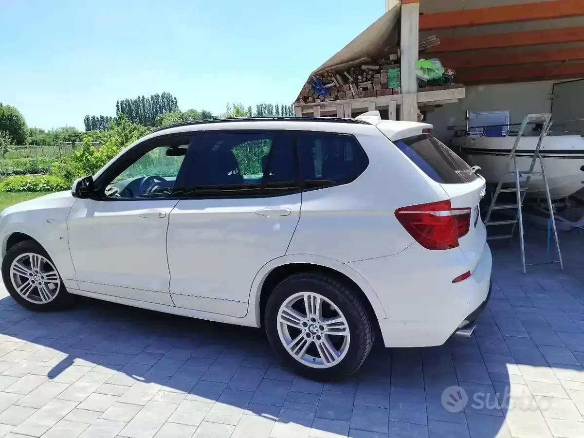 Usata BMW X3 M Sport 190 CV (139 kW) 2015 Bianco SUV